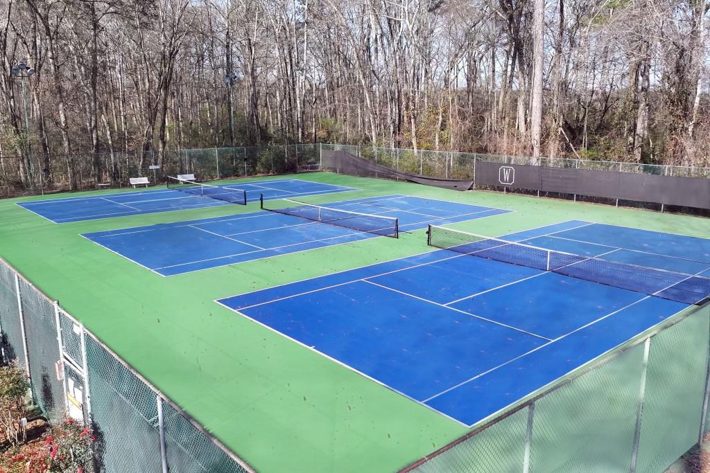 4138 Crape Myrtle Lane Duluth, GA 30096 - Photo 40 of 50 a view of an outdoor space and tennis court