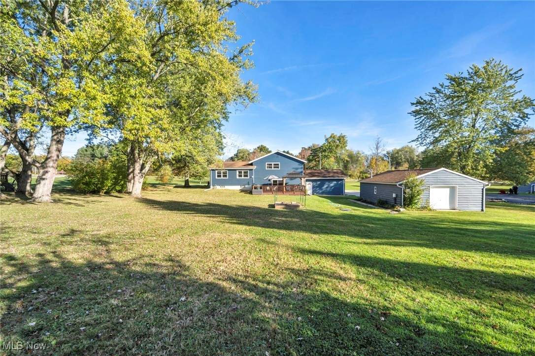 11611 Hosford Road Chardon, OH 44024 - Photo 11 of 49 Back yard with large open area and Mature Trees