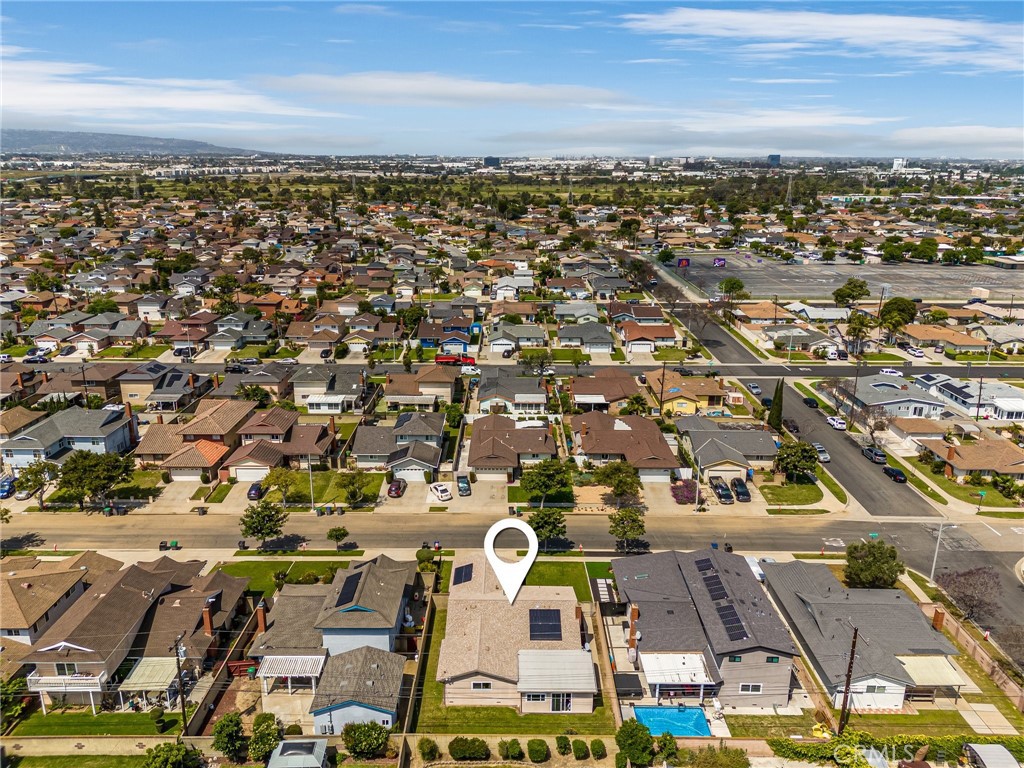 19514 Enslow Drive Carson, CA 90746 - Photo 46 of 51 an aerial view of residential building and parking space