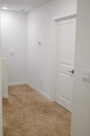 a view of empty room