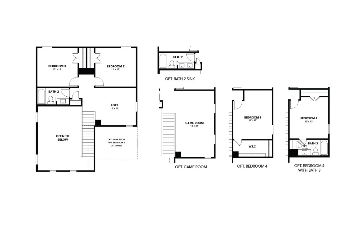 4028 Colony Riv Rock Boulevard Pinehurst, TX 77362 - Photo 3 of 21 a picture of a floor plan