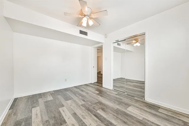wooden floor in an empty room