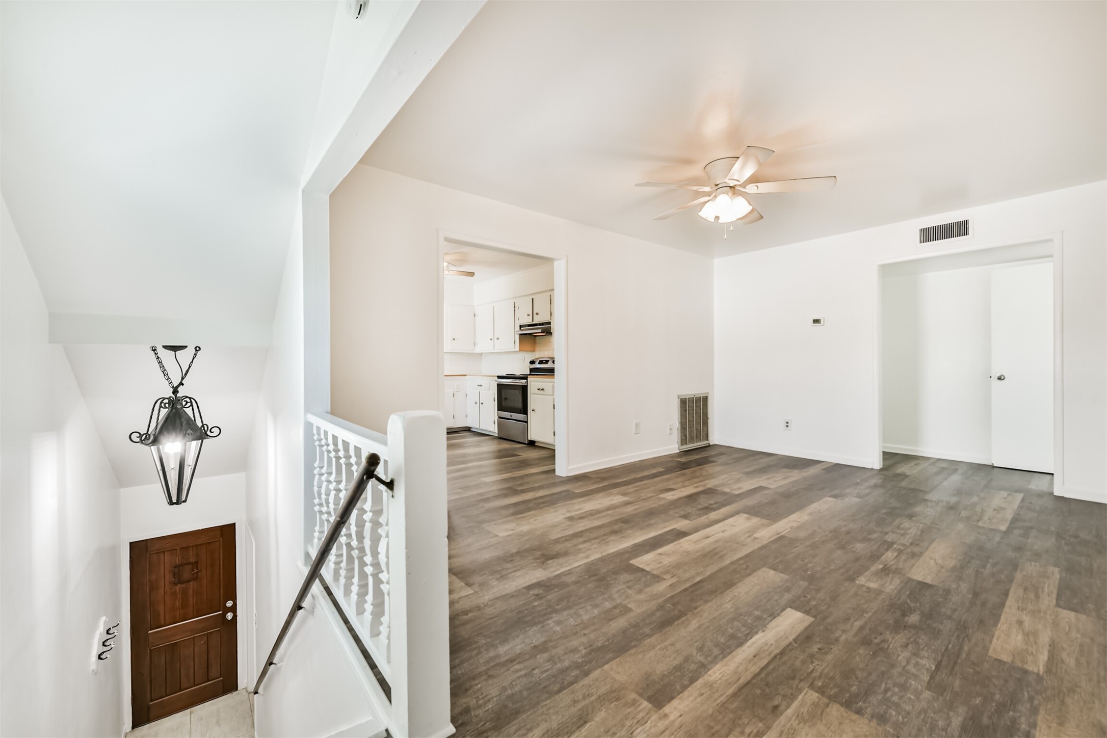 123 Strand Street, Unit REAR Galveston, TX 77550 - Photo 4 of 24 a view of a livingroom with a flat screen tv