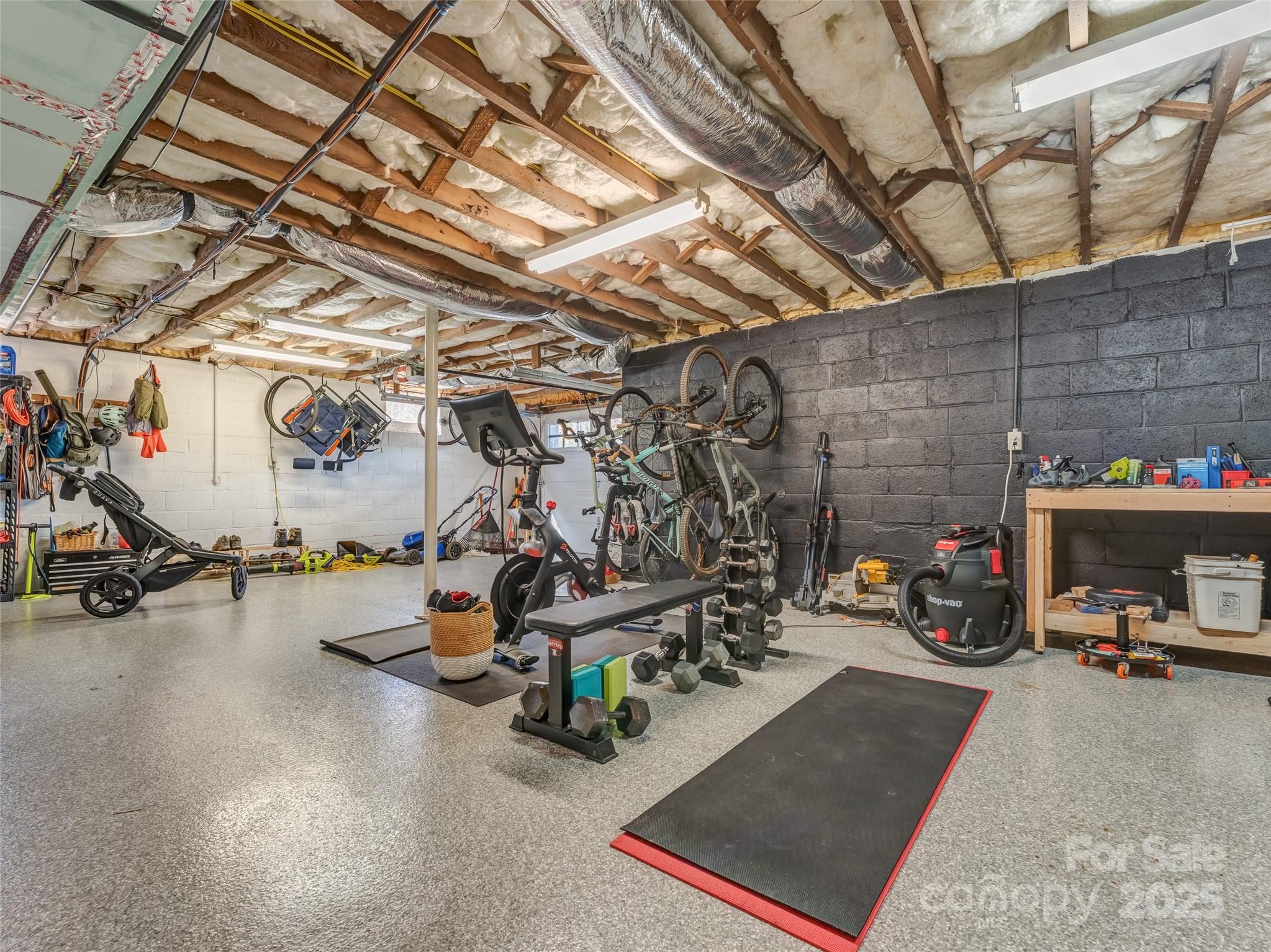 140 Lakeview Avenue Brevard, NC 28712 - Photo 32 of 37 a view of a garage with storage