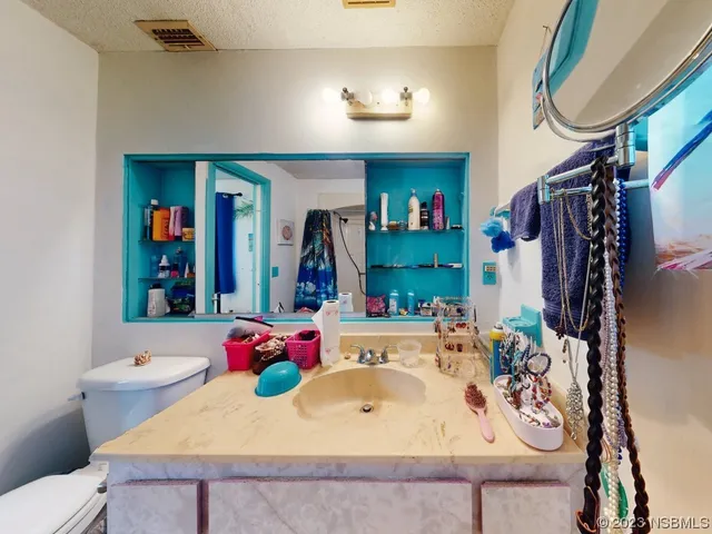 a view of a porch with furniture