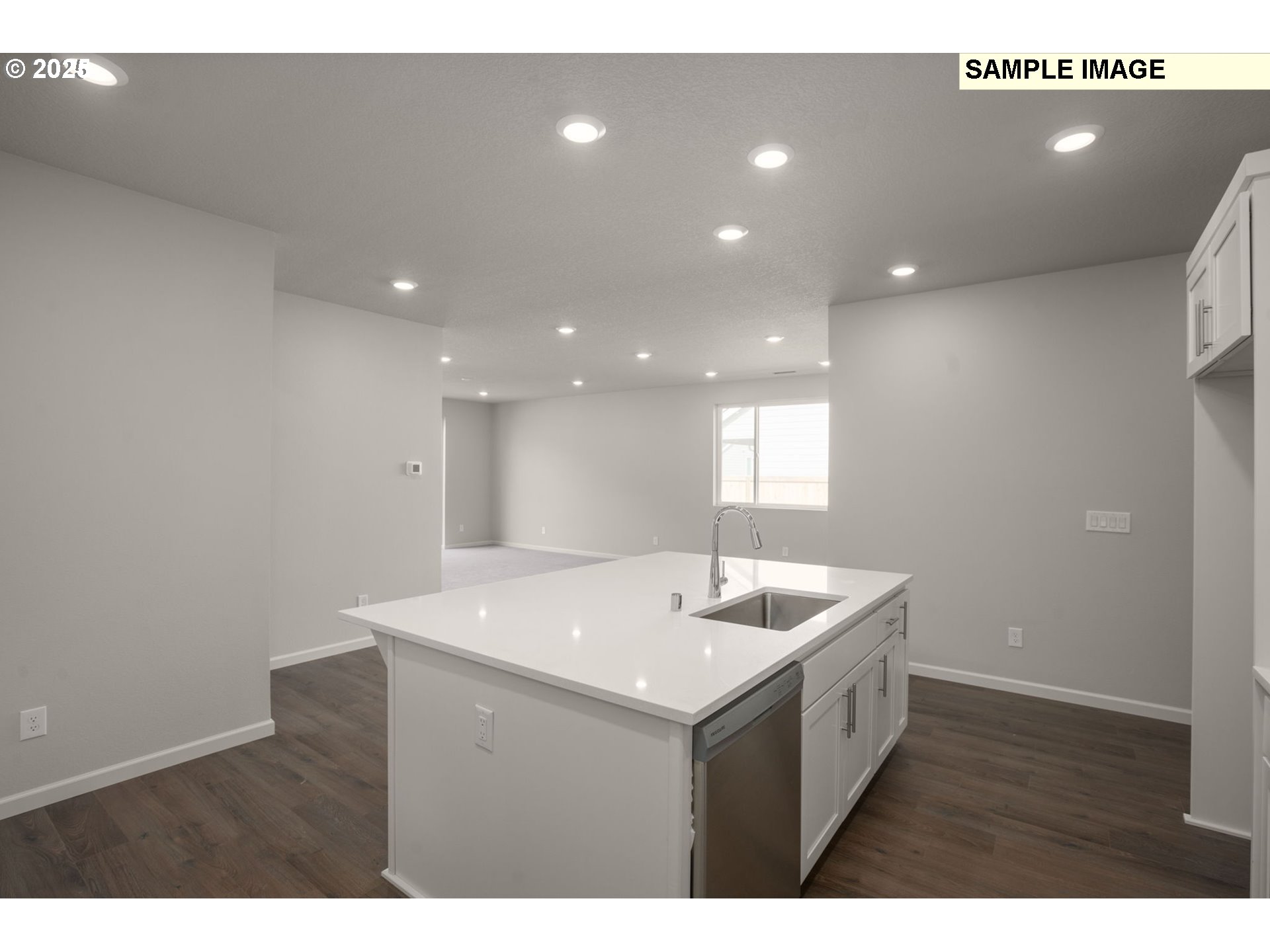 51086 Southwest Klompen Street Scappoose, OR 97056 - Photo 8 of 28 a kitchen with a sink vanity and a window