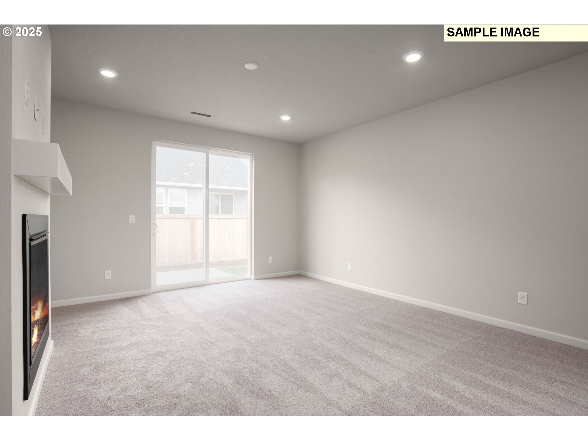 51086 Southwest Klompen Street Scappoose, OR 97056 - Photo 10 of 28 a view of an empty room with a window