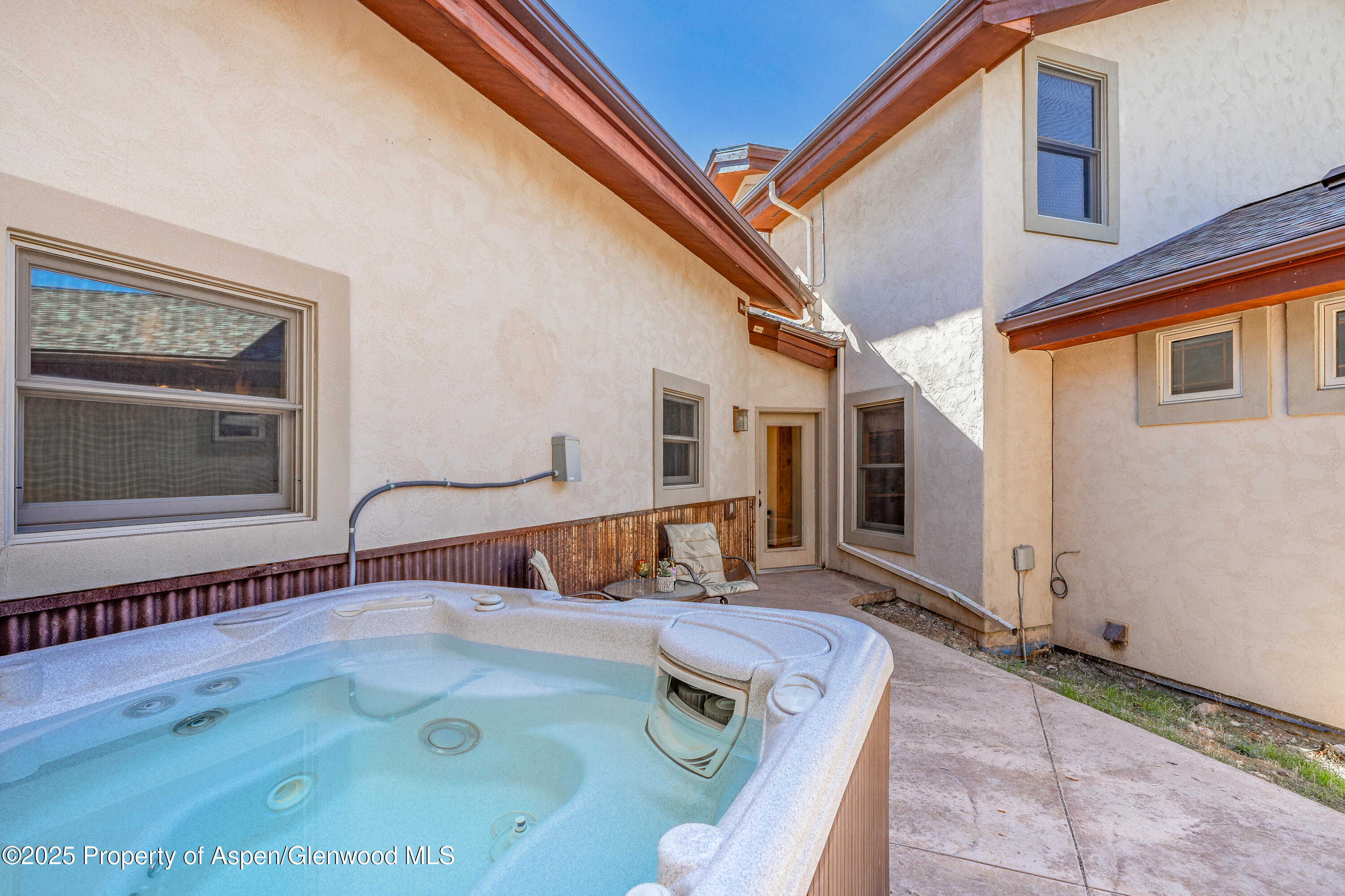 621 Elk Run Road New Castle, CO 81647 - Photo 19 of 61 Hot tub patio