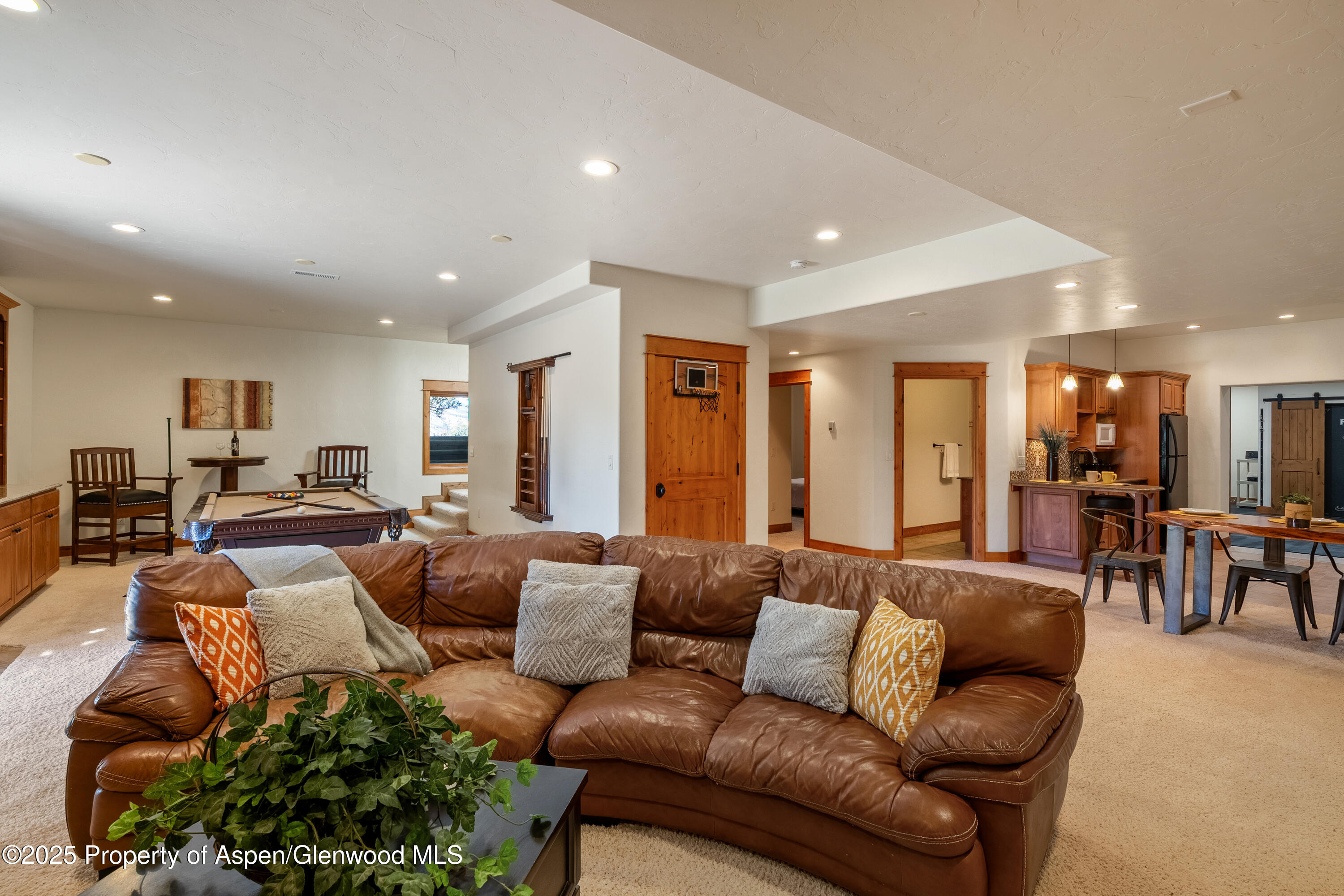 621 Elk Run Road New Castle, CO 81647 - Photo 34 of 61 Lower level living - recreation room