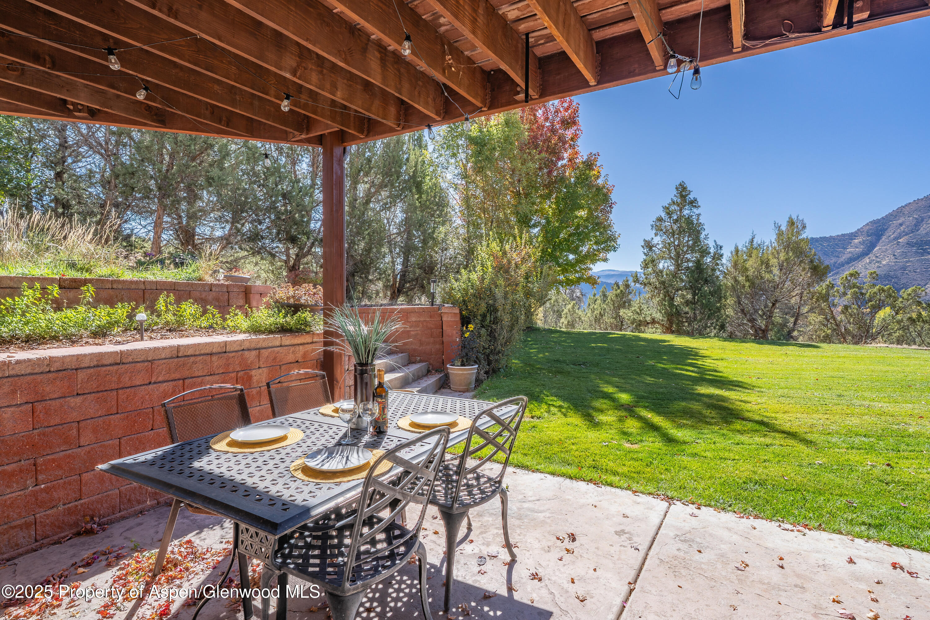 621 Elk Run Road New Castle, CO 81647 - Photo 38 of 61 Lower level patio
