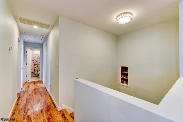 wooden floor in a room