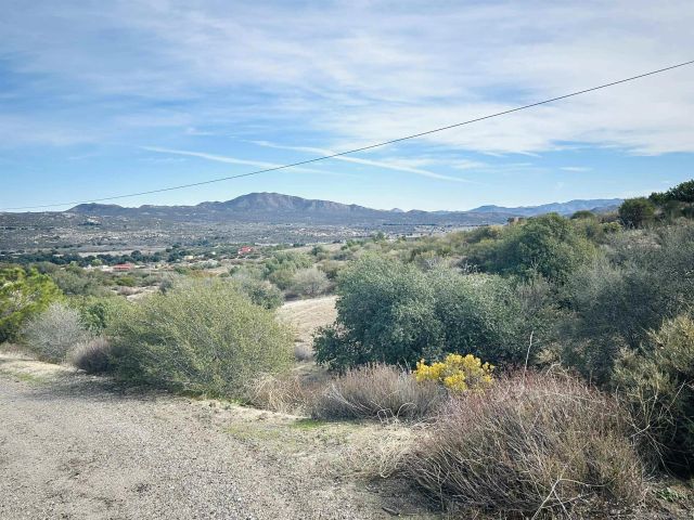 a view of lake with mountain