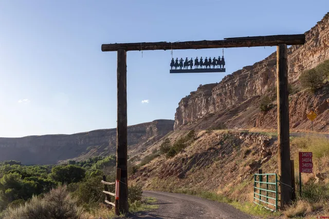 a view of a street sign