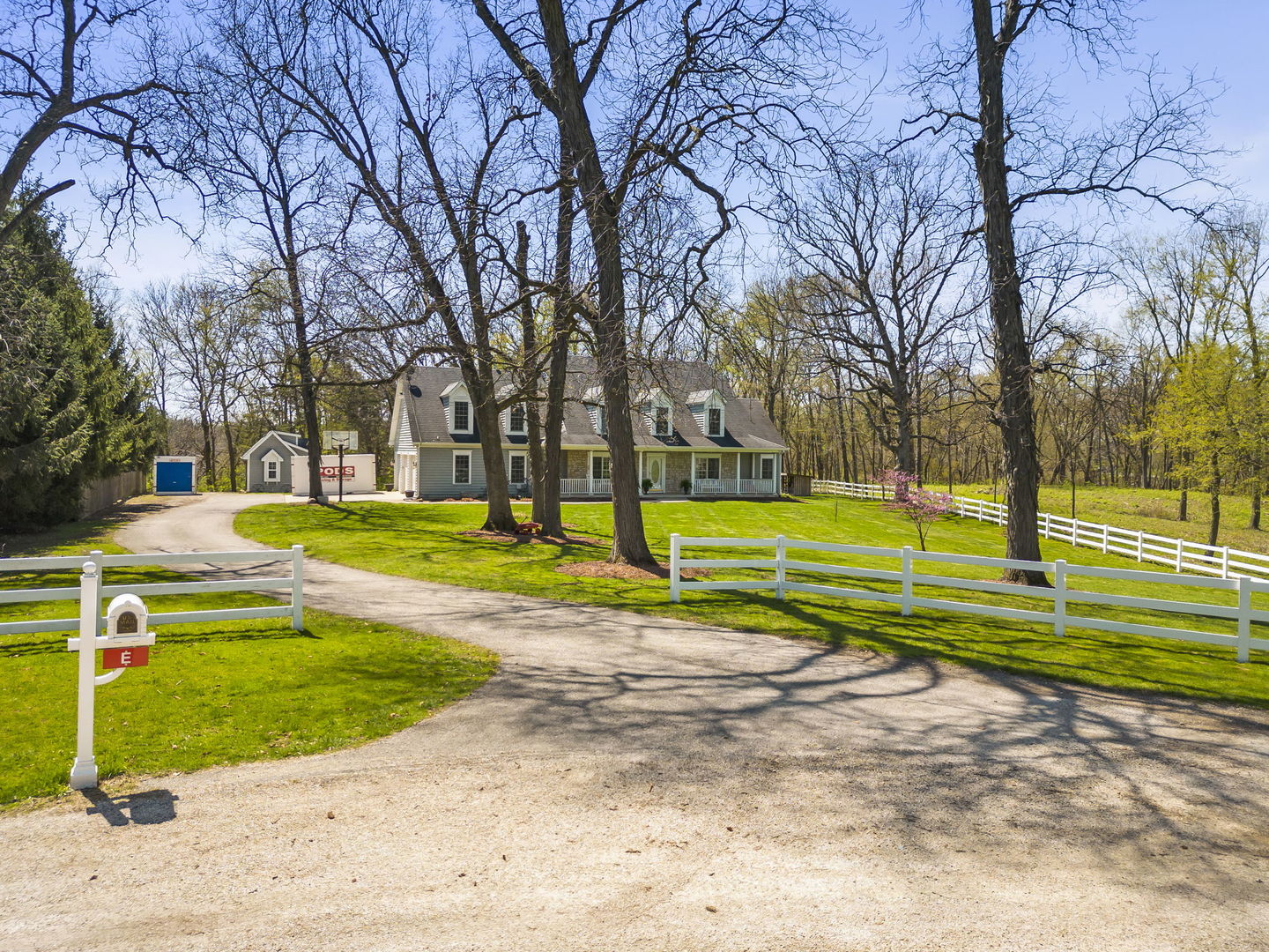 15646 Griswold Springs Road Plano, IL 60545 - Photo 30 of 46 a view of a park with large trees