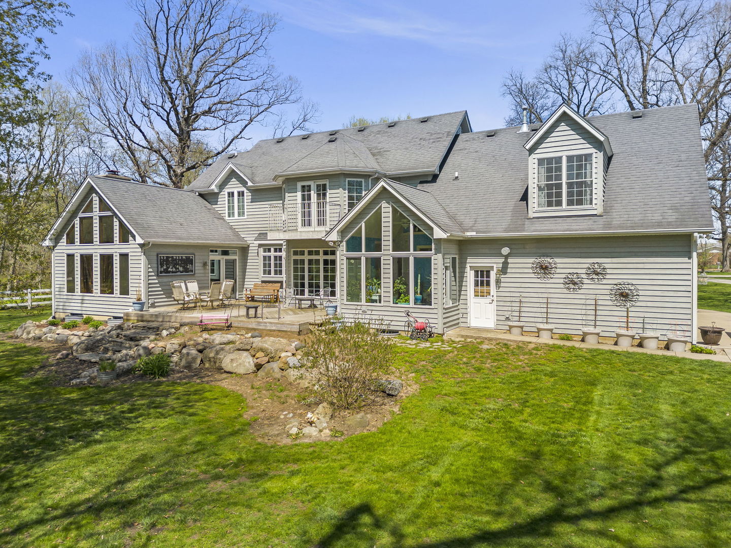 15646 Griswold Springs Road Plano, IL 60545 - Photo 38 of 46 a front view of a house with a yard