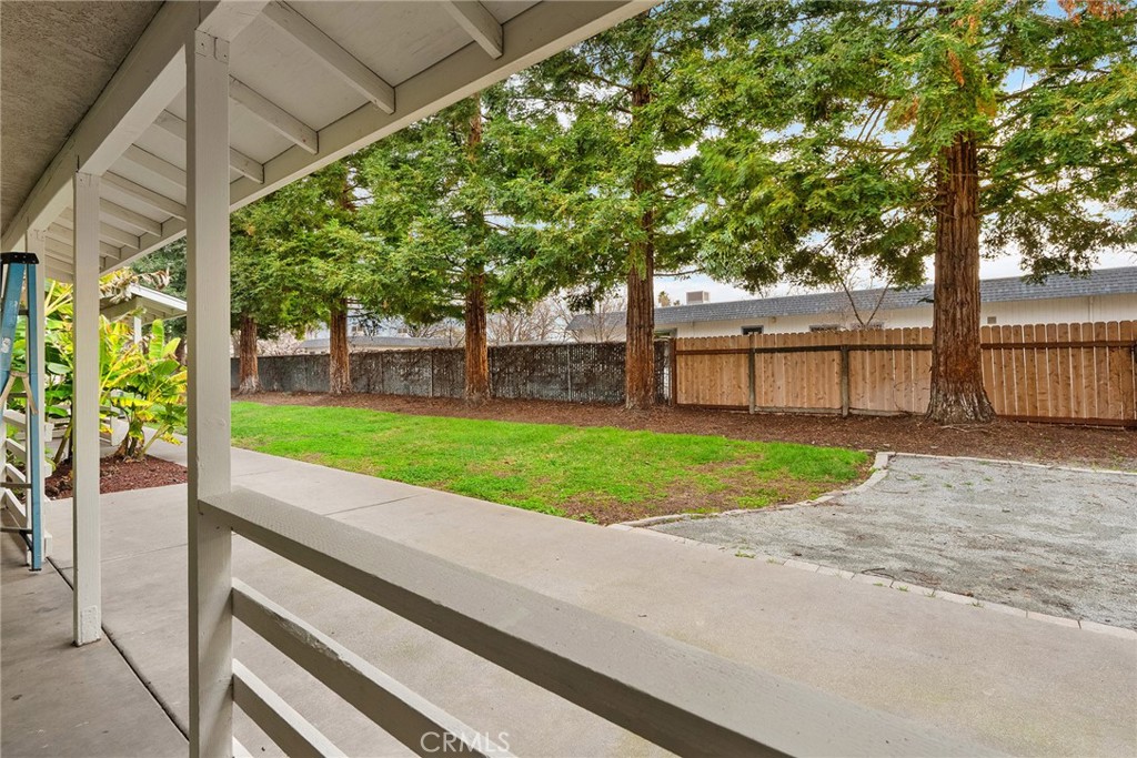 2159 Elm Street, Unit 2 Chico, CA 95928 - Photo 25 of 28 a view of a backyard with a garden