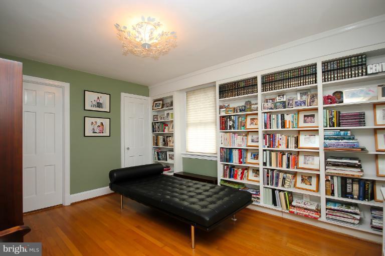 7405 Beverly Road Bethesda, MD 20814 - Photo 28 of 30 Library/ Main Floor Bedroom