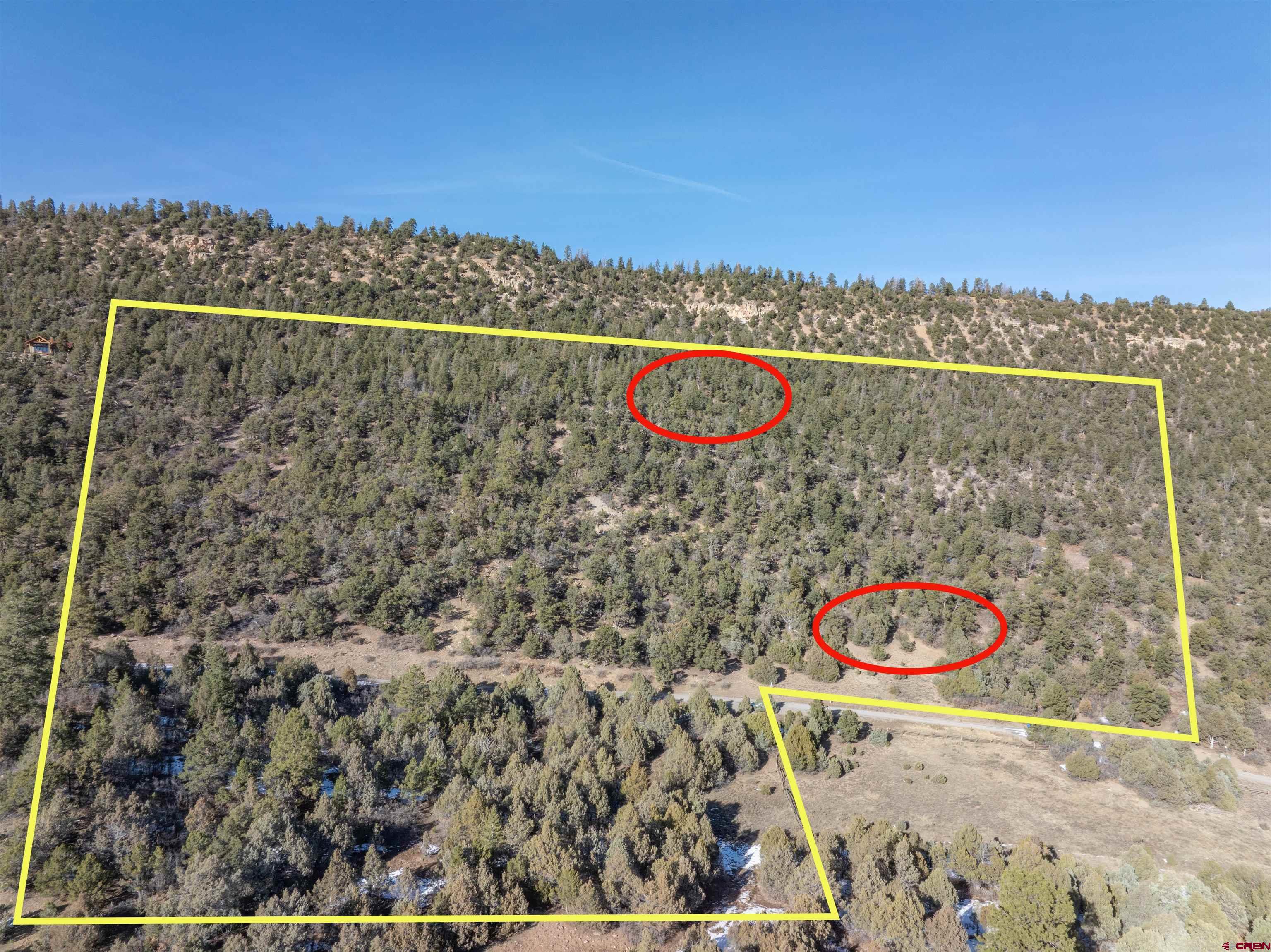 7 Old Relay Road Ridgway, CO 81432 - Photo 8 of 23 Approximate Lot Lines and Potential Building Sites