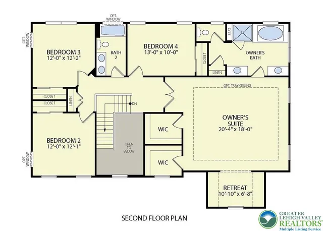 $729,990 | 5137 Schantz Road, Unit THE KENNEDY, Allentown, PA 18104