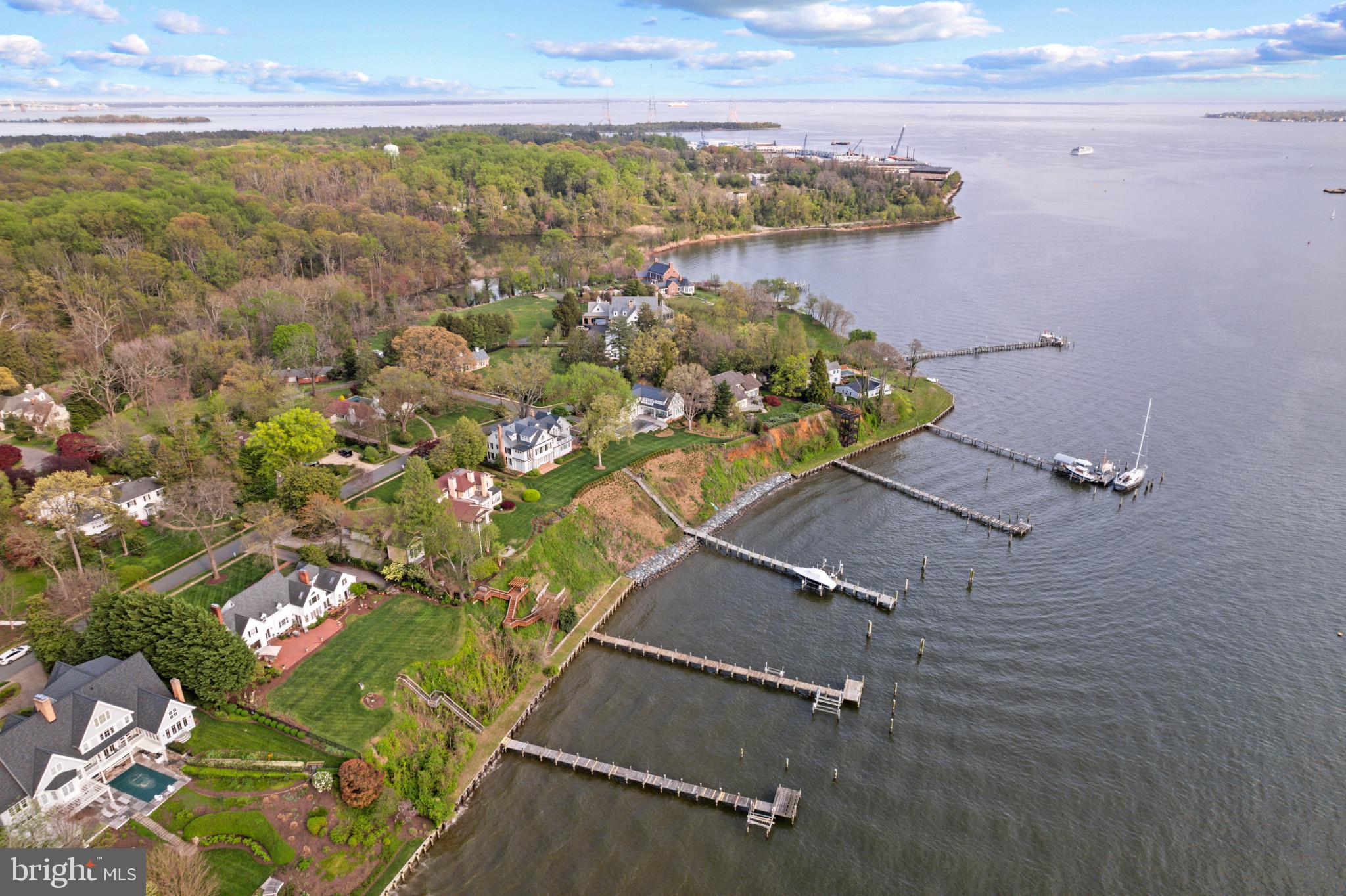2025 Homewood Road Annapolis, MD 21409 - Photo 37 of 38 Severn River out to the Chesapeake Bay