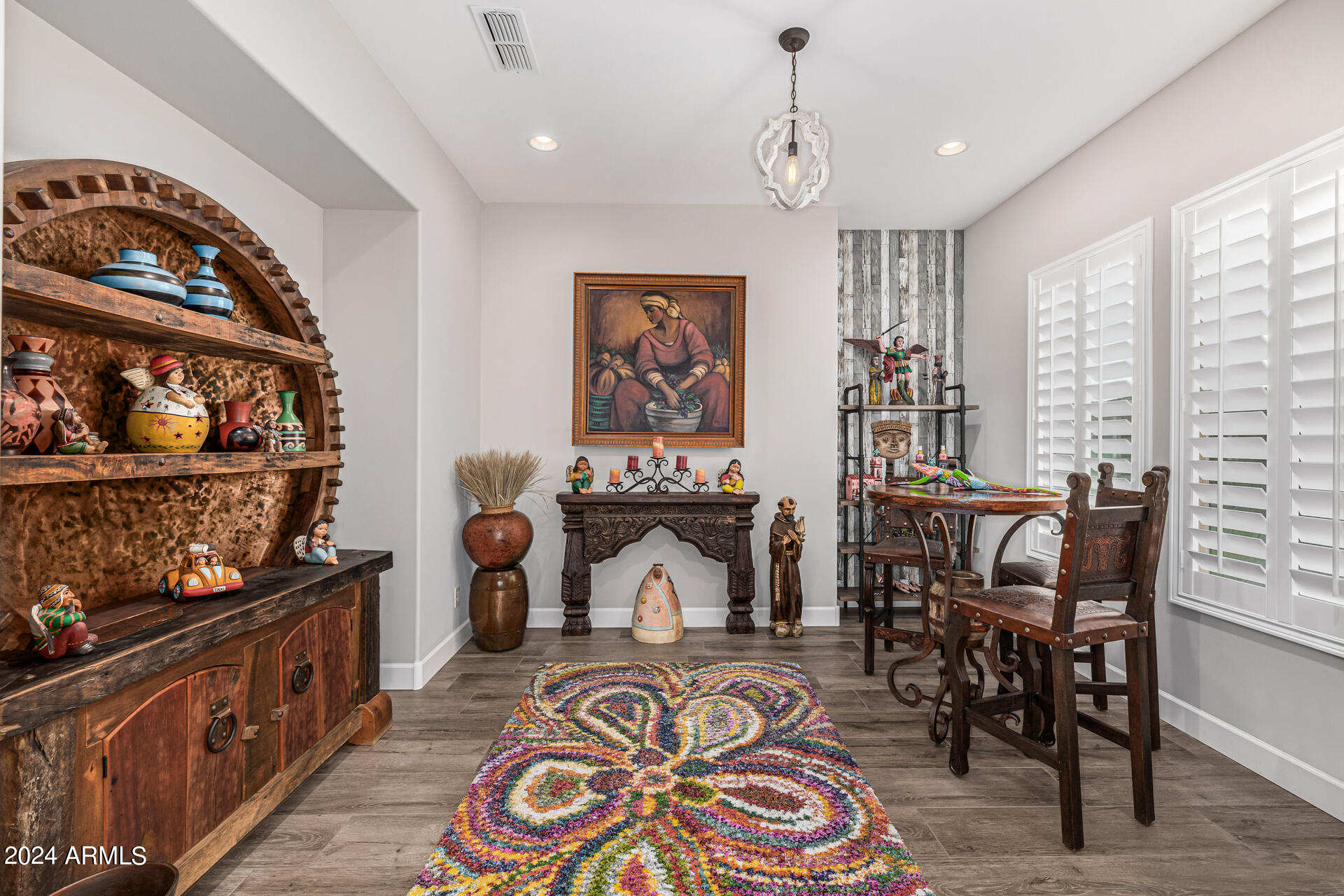 17810 East StockingTrail Rio Verde, AZ 85263 - Photo 11 of 61 a view of a dining room with furniture window and outside view
