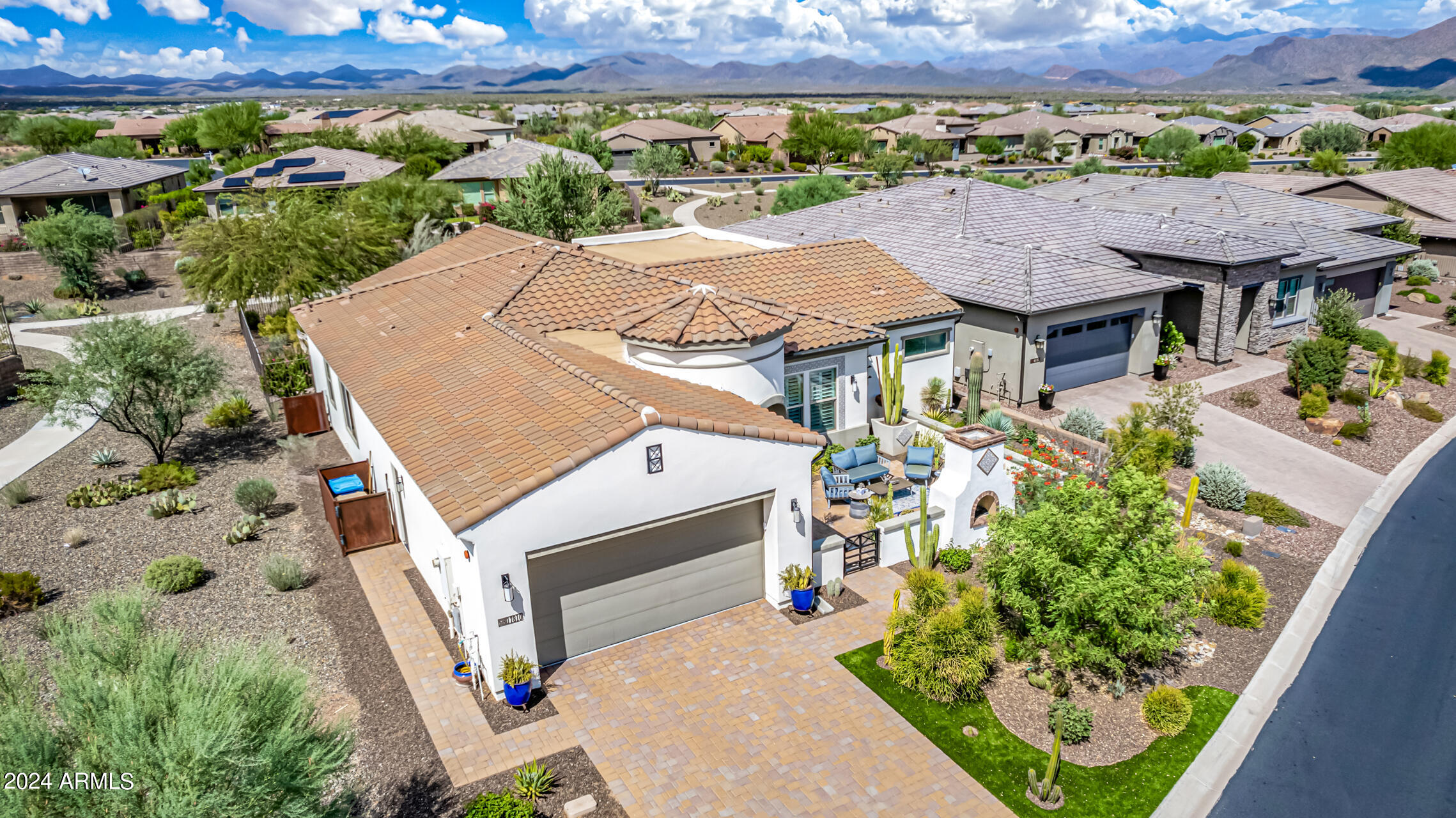 17810 East StockingTrail Rio Verde, AZ 85263 - Photo 3 of 61 an aerial view of a house with a yard