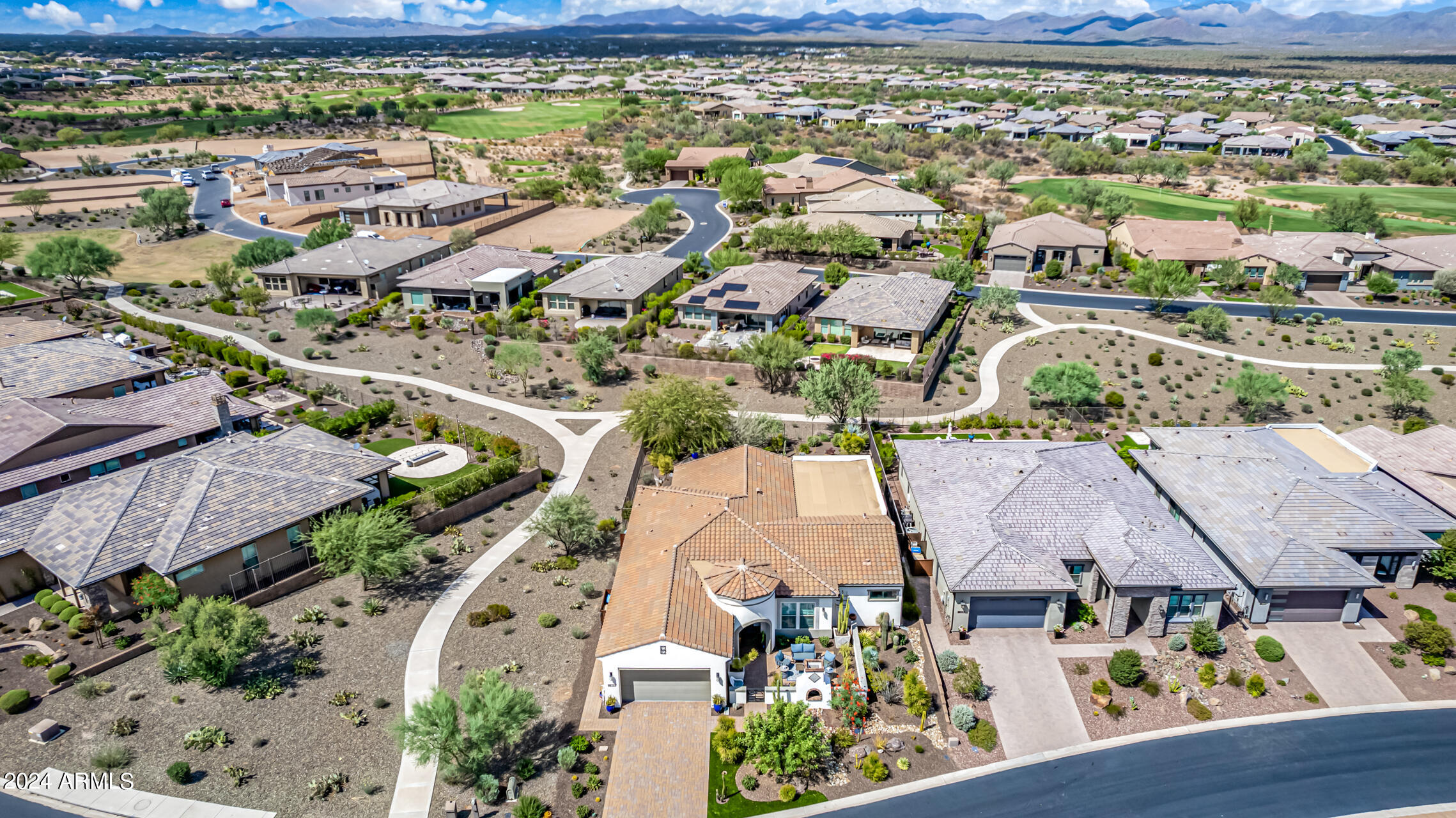17810 East StockingTrail Rio Verde, AZ 85263 - Photo 4 of 61 an aerial view of residential houses with outdoor space