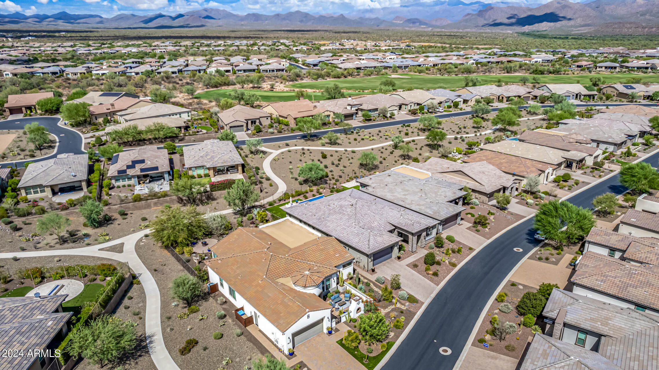 17810 East StockingTrail Rio Verde, AZ 85263 - Photo 45 of 61 an aerial view of a building with a outdoor space