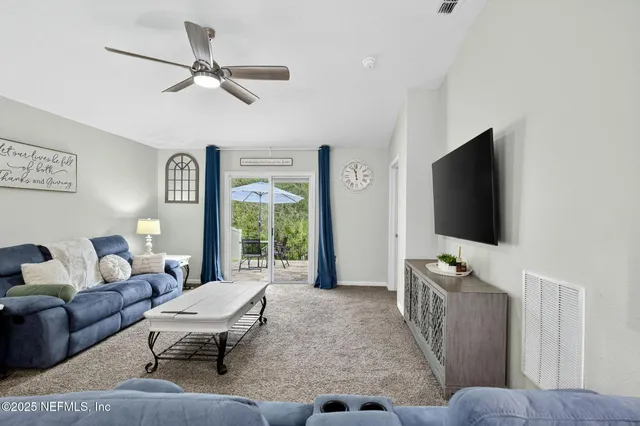 a bedroom with a bed and furniture