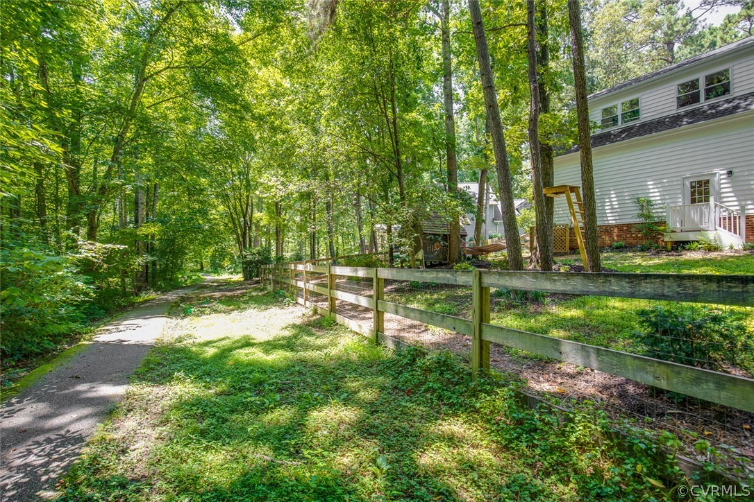 14307 Chimney House Road Midlothian, VA 23112 - Photo 10 of 50 Walking path behind the rear fence