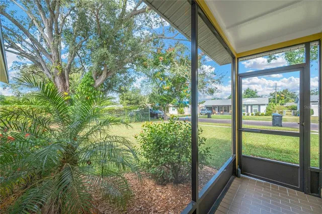 a view of outdoor from deck
