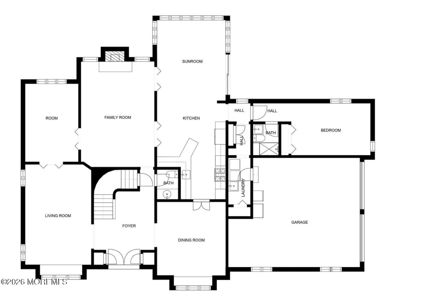19 Stoney Brook Road Holmdel, NJ 07733 - Photo 8 of 9 FIRST FLOOR w/PRIVATE SUITE