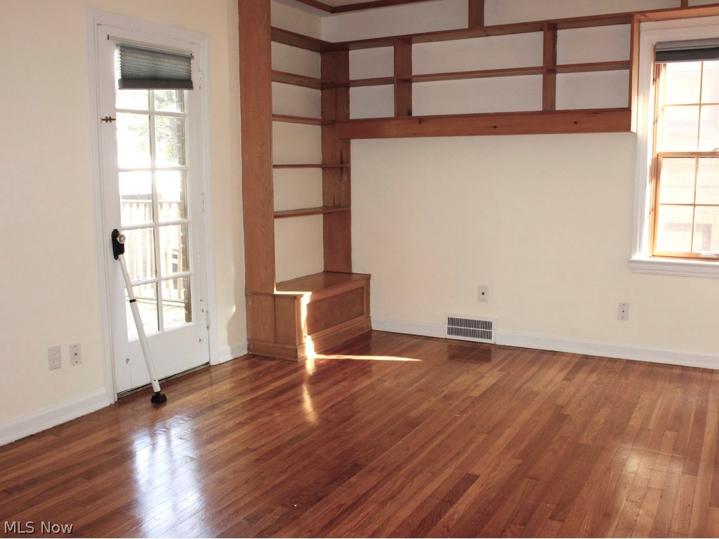 2187 Edgerton Road Cleveland, OH 44118 - Photo 12 of 14 NICE SHELVING IDEA IN ONE OF THE SECOND FLOOR BEDROOM OFF OF THE UPPER DECK.