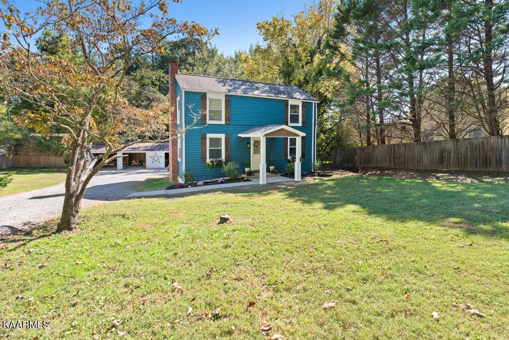 171 Garden Road Norris, TN 37828 - Photo 3 of 33 a front view of house with yard