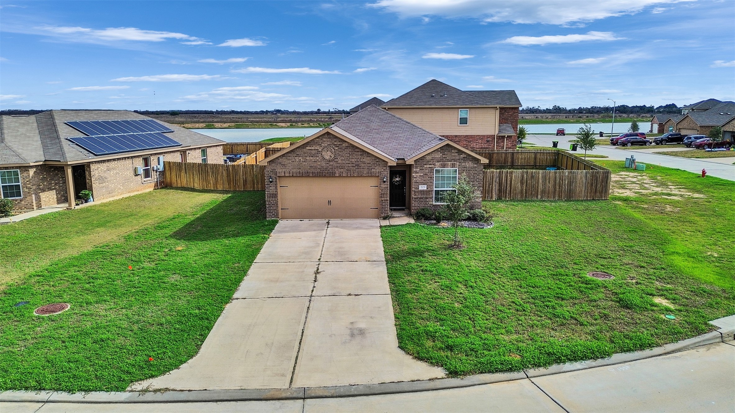 2123 Mule Ridge Drive Katy, TX 77493 - Photo 1 of 22 front view of a house with a yard