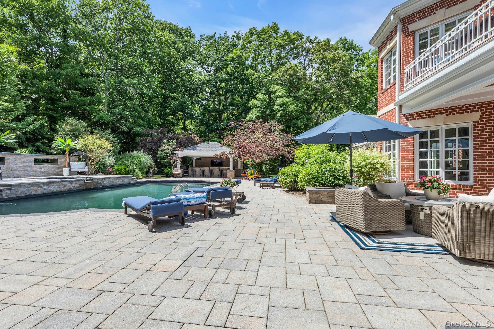 98 Cliff Road Port Jefferson, NY 11777 - Photo 37 of 47 Gazebo with built in BBQ