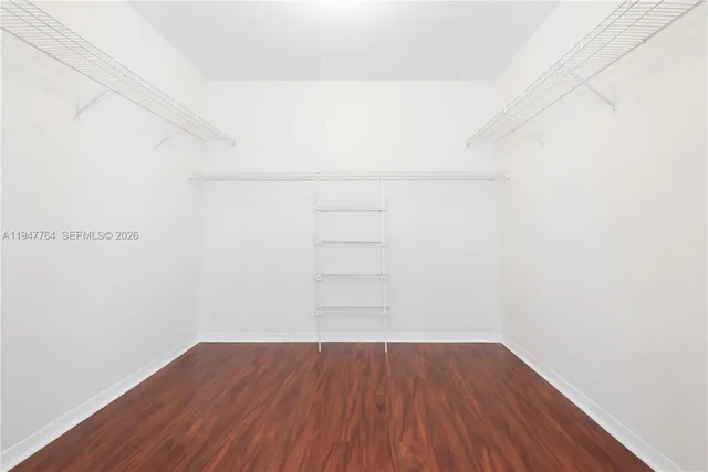 a view of a small space