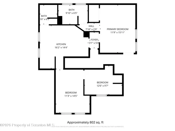 $1,150 | 1502 Church (2nd Flr) Avenue, Scranton, PA 18508