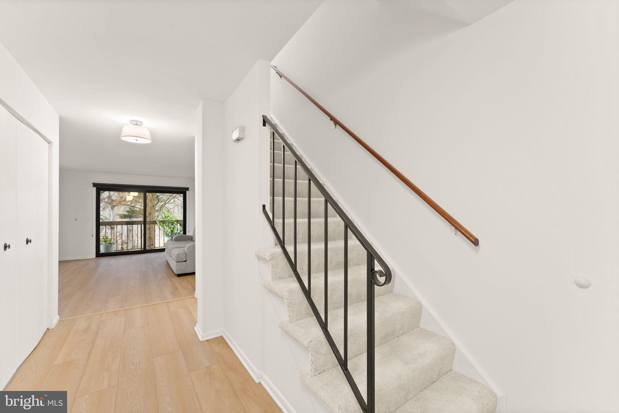2345 Millennium Lane Reston, VA 20191 - Photo 24 of 55 a view of an entryway with wooden floor
