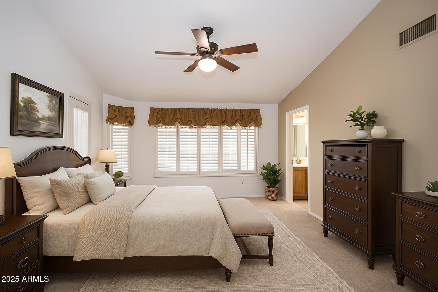 4953 South Moss Drive Chandler, AZ 85248 - Photo 23 of 50 a bedroom with a bed and dresser