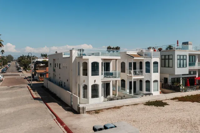 a view of a lake with outdoor space