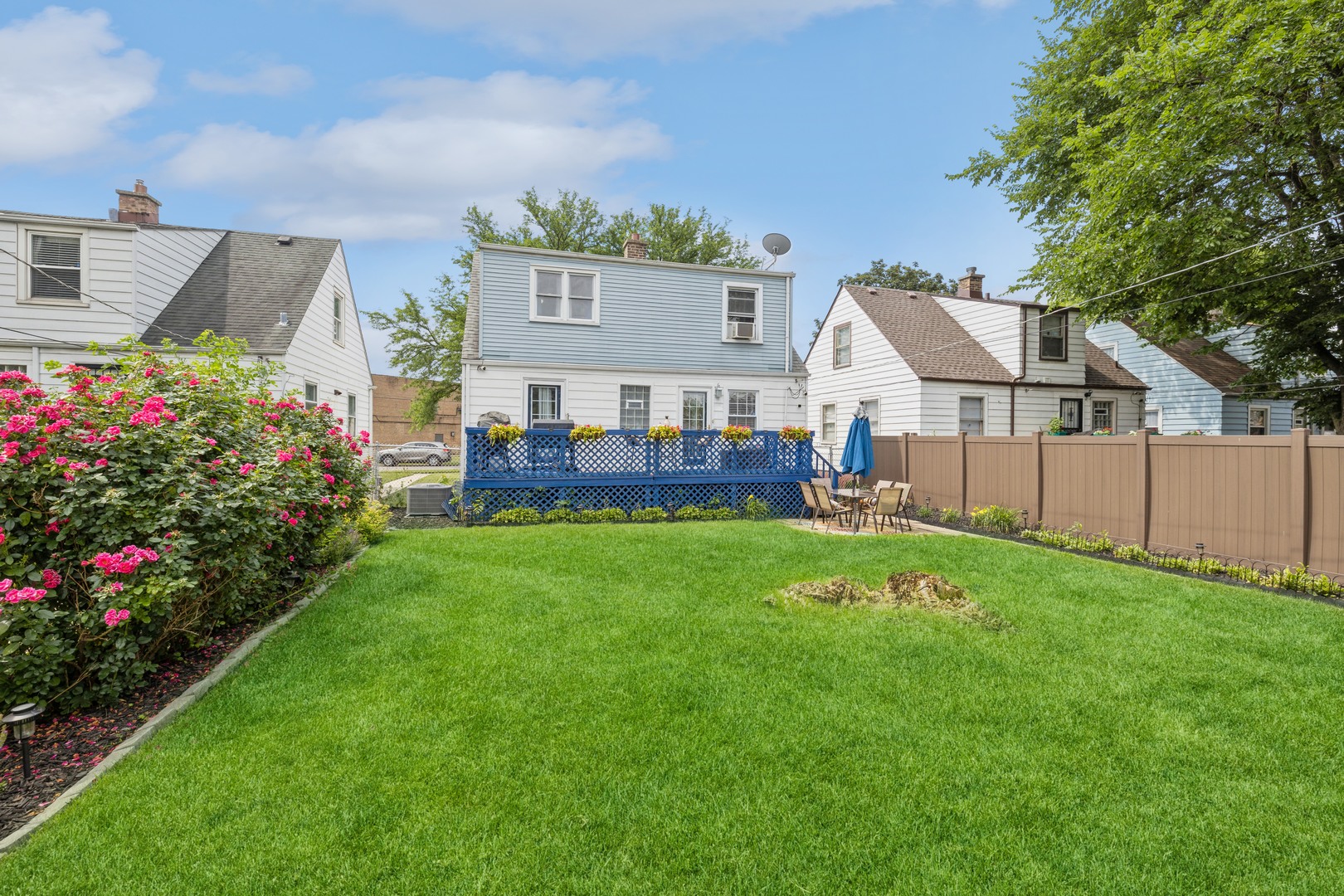 3922 West 85th Place Chicago, IL 60652 - Photo 17 of 17 a view of backyard with a garden and plants