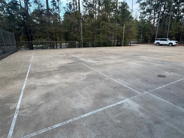 a swimming pool with barbeque oven