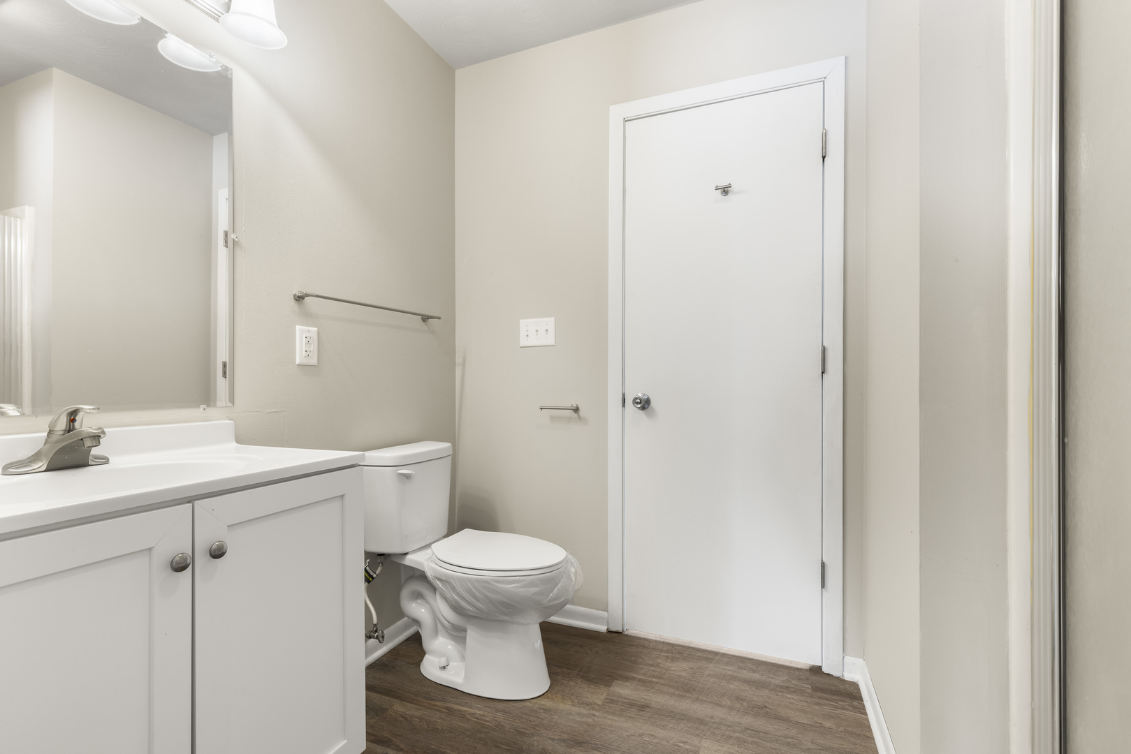 Undisclosed Address Davis, IL 61019 - Photo 11 of 21 a white toilet sitting next to a bathroom sink