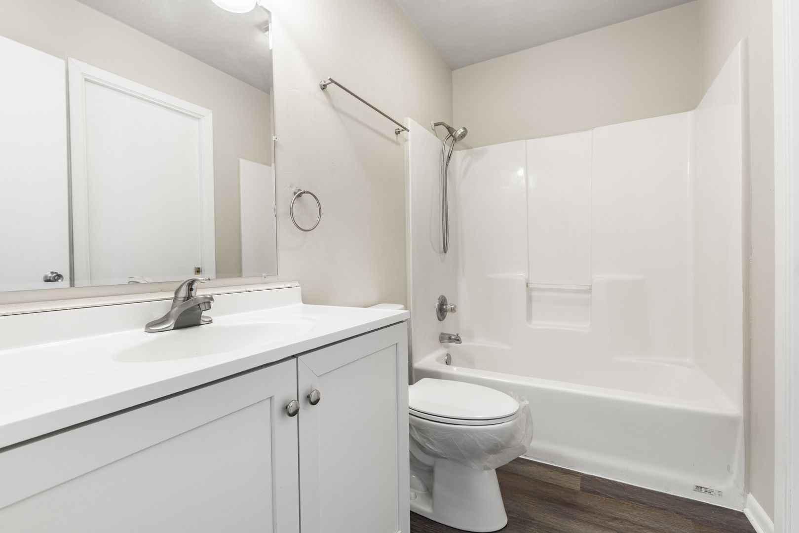 Undisclosed Address Davis, IL 61019 - Photo 9 of 21 a bathroom with a sink a toilet and a bathtub