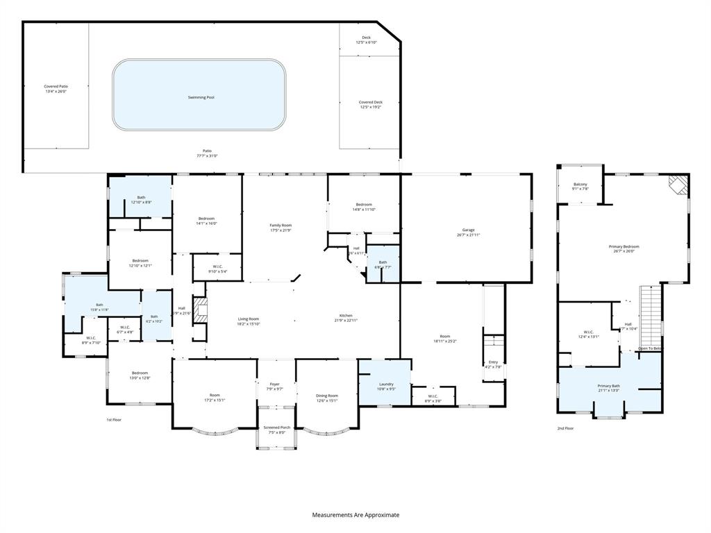 4436 Thunder Road Dallas, TX 75244 - Photo 33 of 33 Floor plan