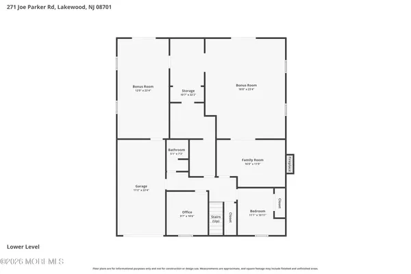 $1,000,000 | 271 Joe Parker Road, Lakewood, NJ 08701