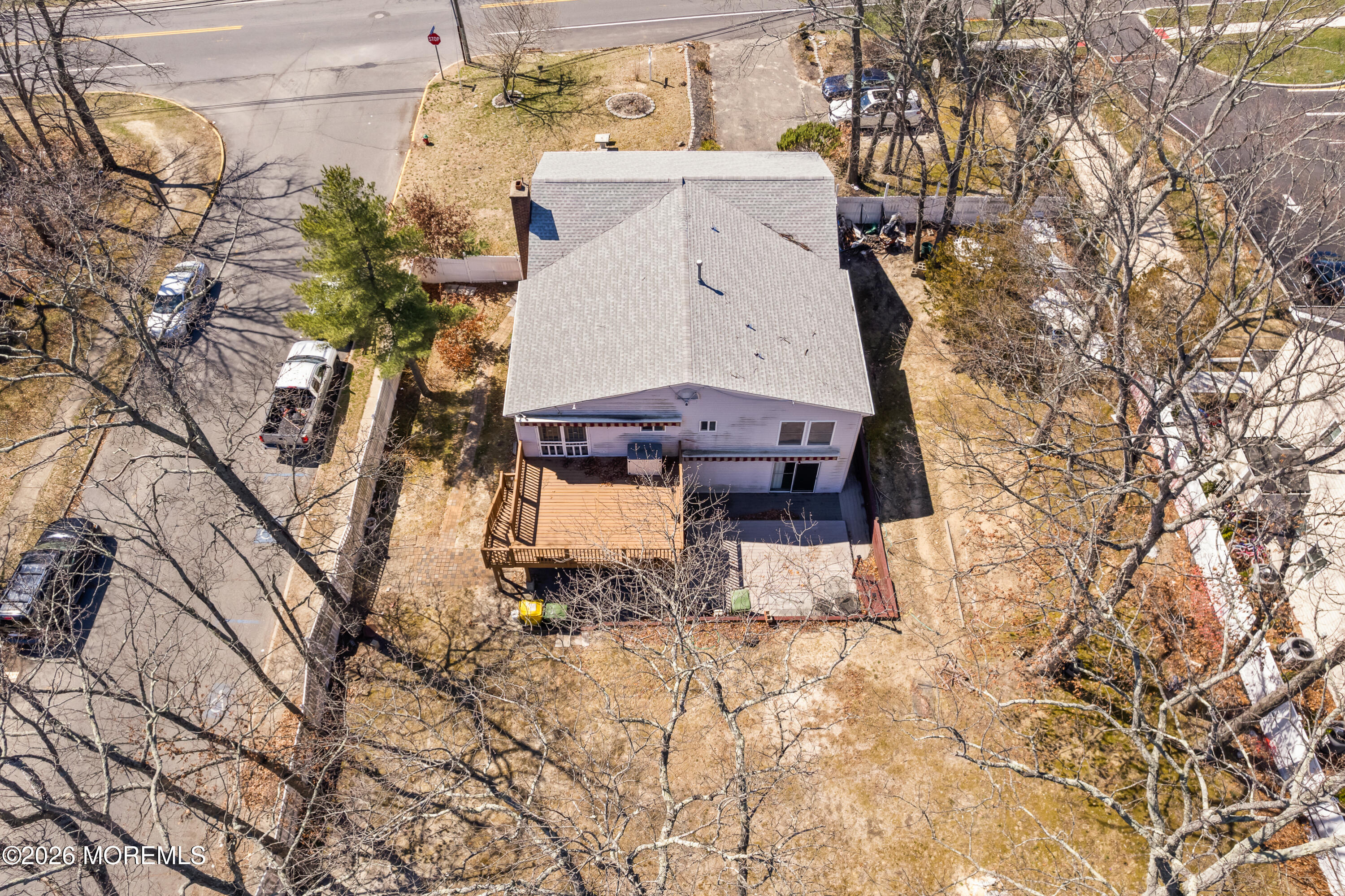 271 Joe Parker Road Lakewood, NJ 08701 - Photo 6 of 35 Drone backyard