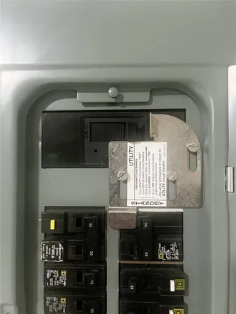 a bathroom with a stove and a microwave