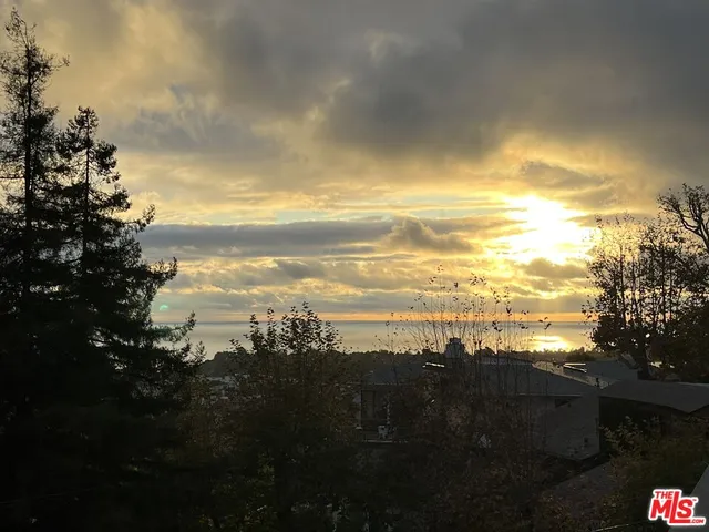 a view of a city with ocean view
